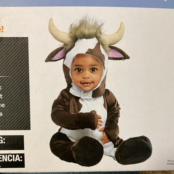 NWT Baby Bull Cow Halloween Costume - Picture 1 of 5